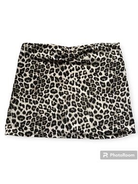 TORRID Leopard Print Cotton Tube Top Size 4